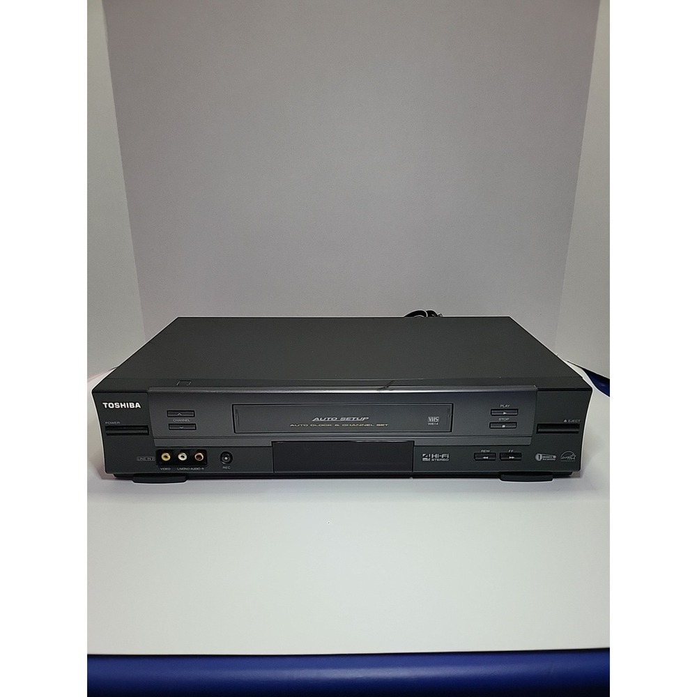Toshiba W-614R VHS 4 Head VCR Video‎ Cassette Recorder Player For Parts